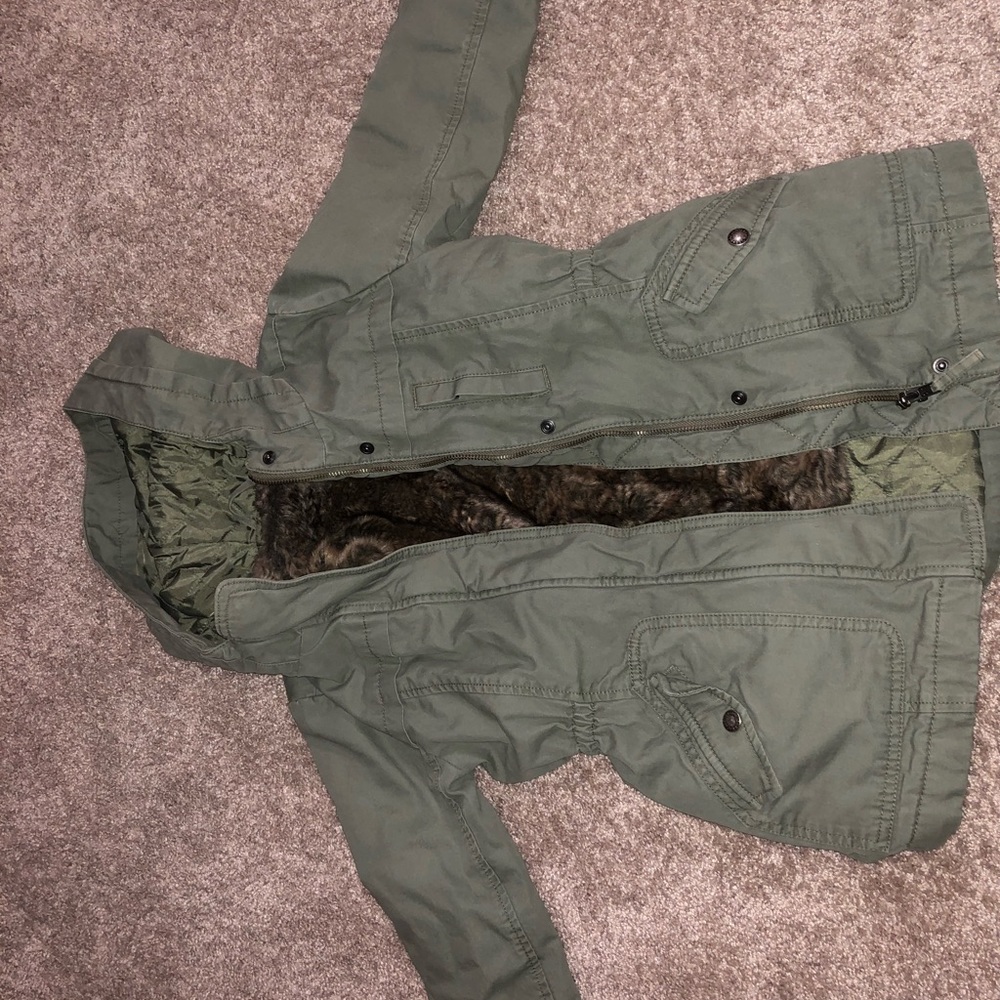 Girls 3 in 1 parka size S